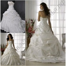 Свадебное платье из тафты
